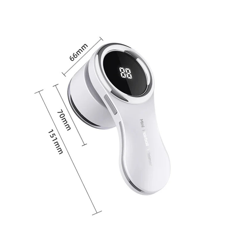 1pc Portable lint remover and trimmer - large  compartment,