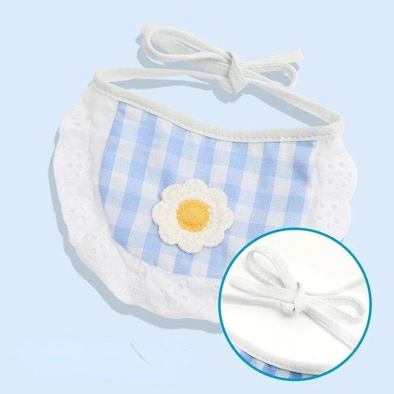 1PCS Cute Cat Dog Bibs Different Shape Design