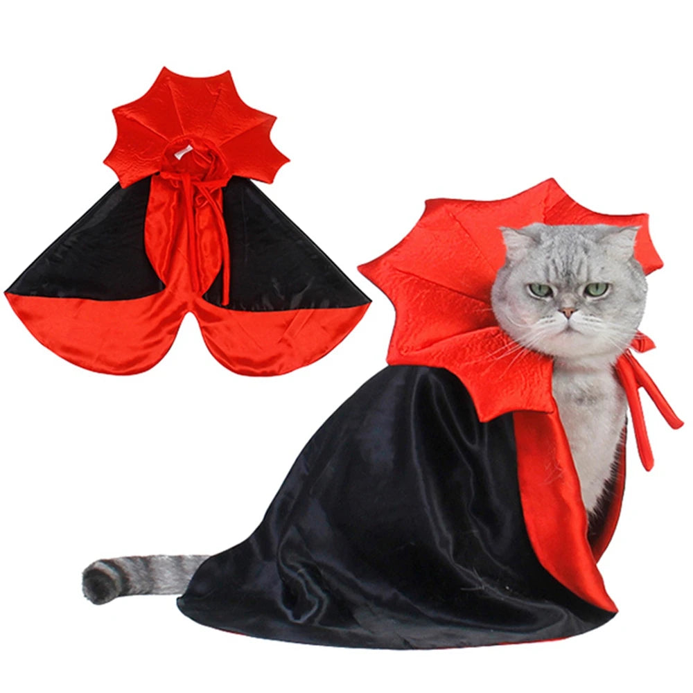 Funny Pet Role Play Costume Vampire Cloak