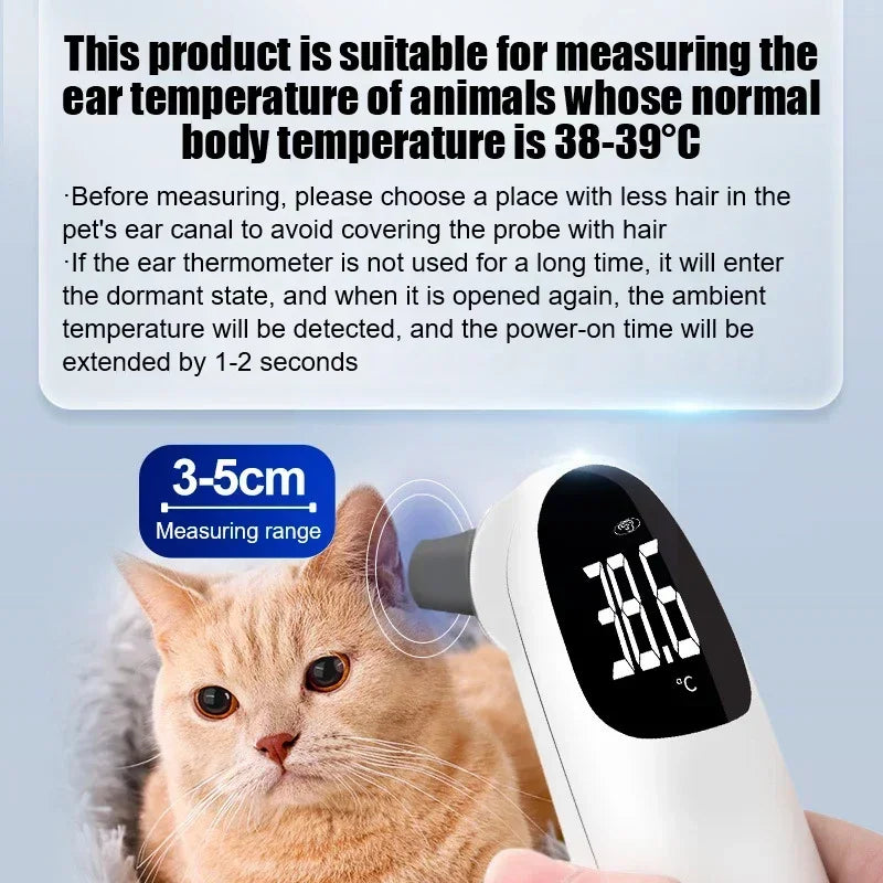 Pet Dog Cat Ear Digital Thermometers