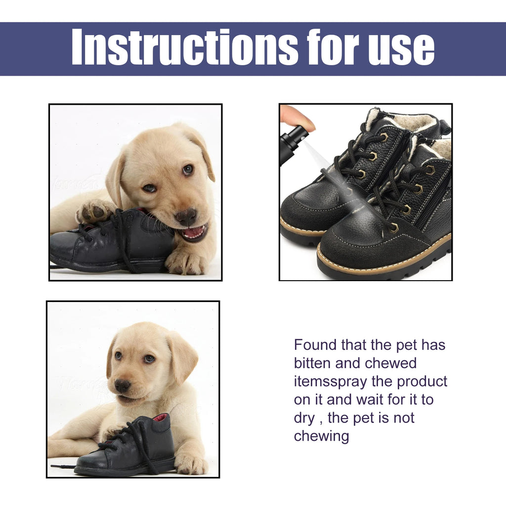 Pet No Chew Spray Bitterness Anti Gnawing Biting Stop Cat Scratching