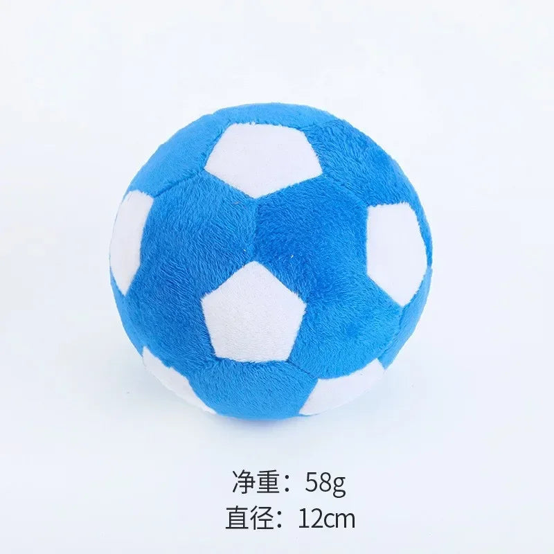 Pet  Toys Cute Ball Shape Plush Chewing Toys