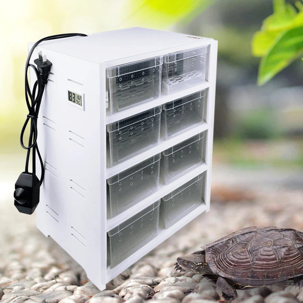 LOYALHEARTDY 8 Grid Reptile Enclosure Cage