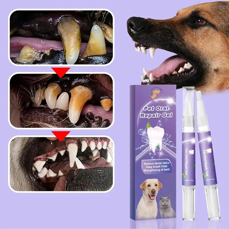 Pet Oral Repair Gel Tooth Repair Natural Dog Toothpaste