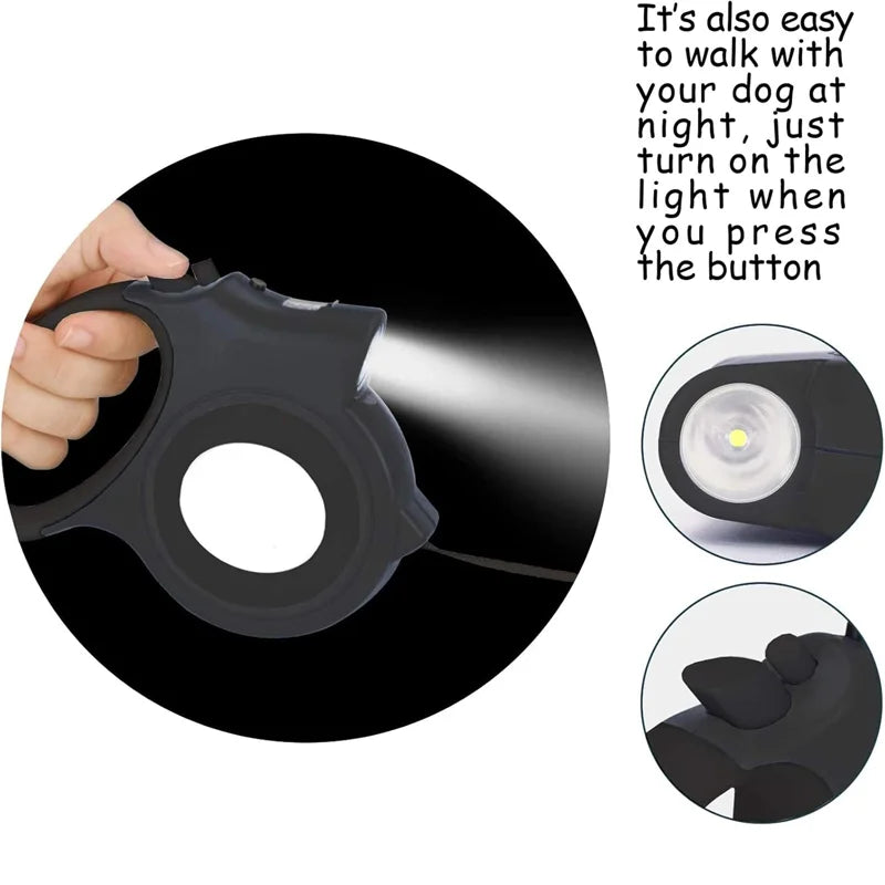 The Pet Leash Comes with a Light, Enhanced Version of the Light