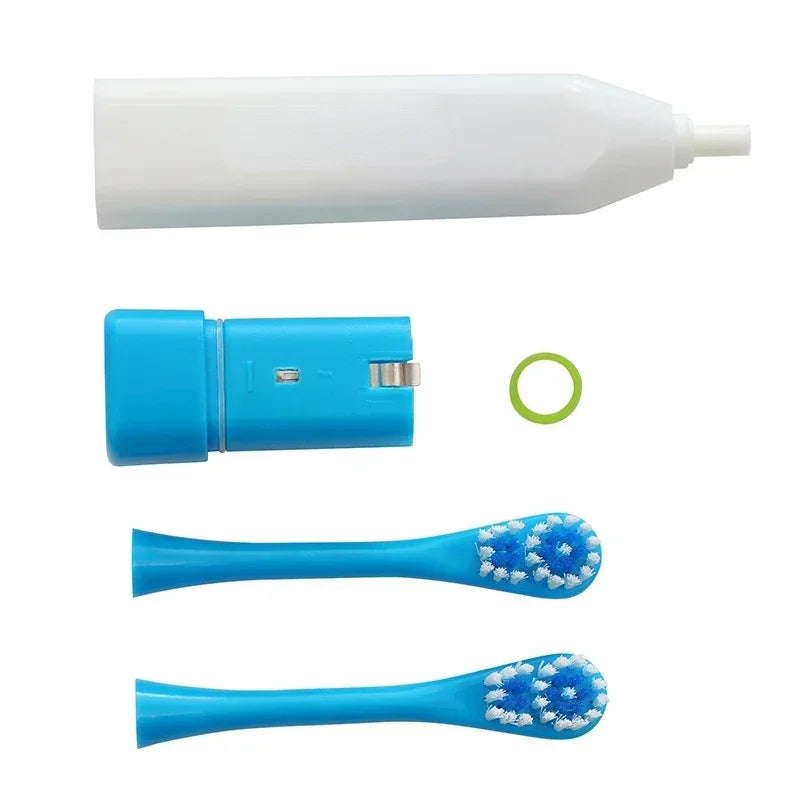 Electric Pet Dog Tooth Brush CleaningTeeth with Non-slip Handle