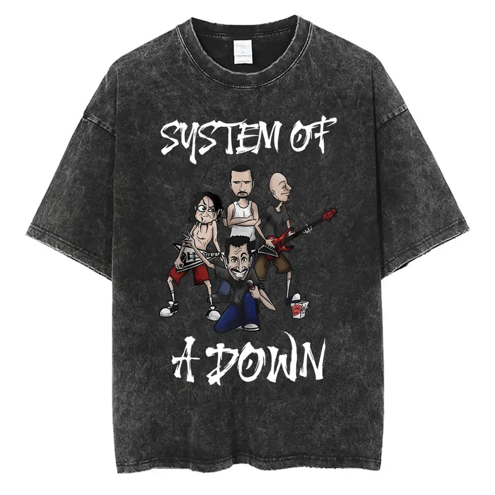 It's Cheese or Be Cheesed Rat Washed T Shirt Streetwear