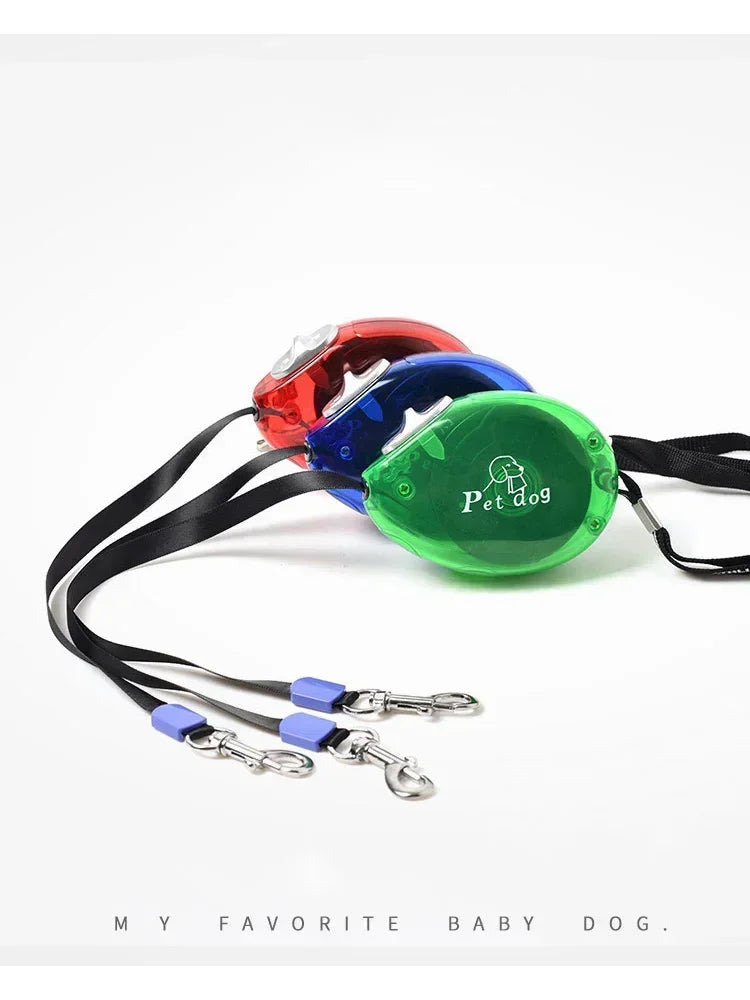 2.5m Durable Dog Leash Automatic Retractable Nylon Dog Cat