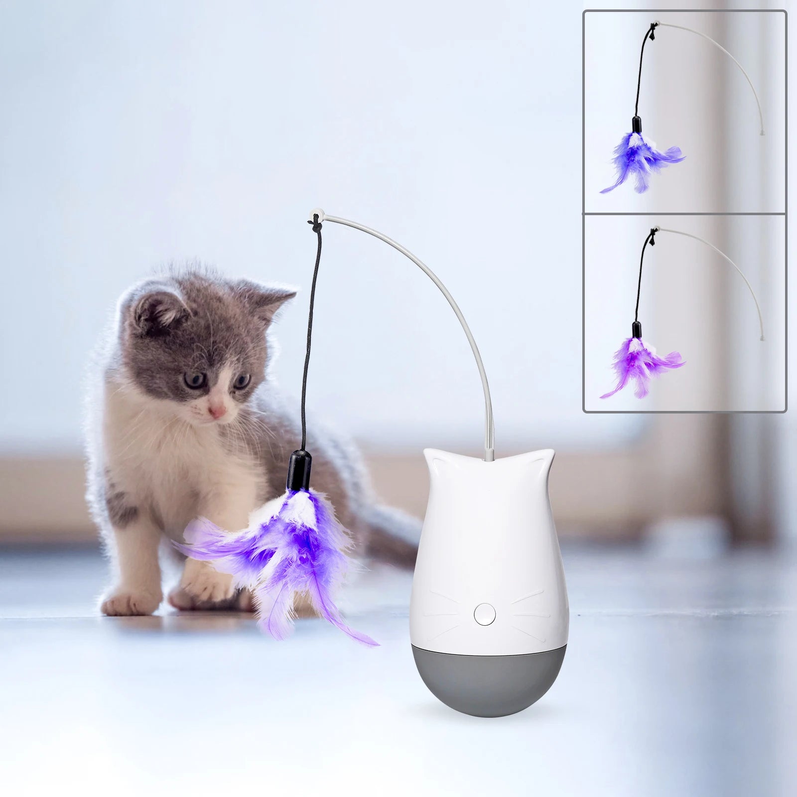 Cat Feather Toy Spinning Teaser