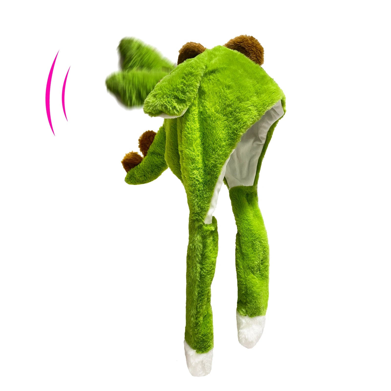 Dinosaur Ear Move Hat Animal Plush Bunny Ears