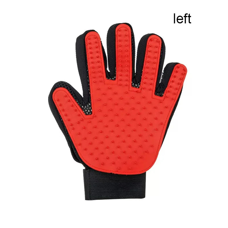 Pet Hair Glove Comb Pet Dog Cat Grooming Cleaning Glove Deshedding