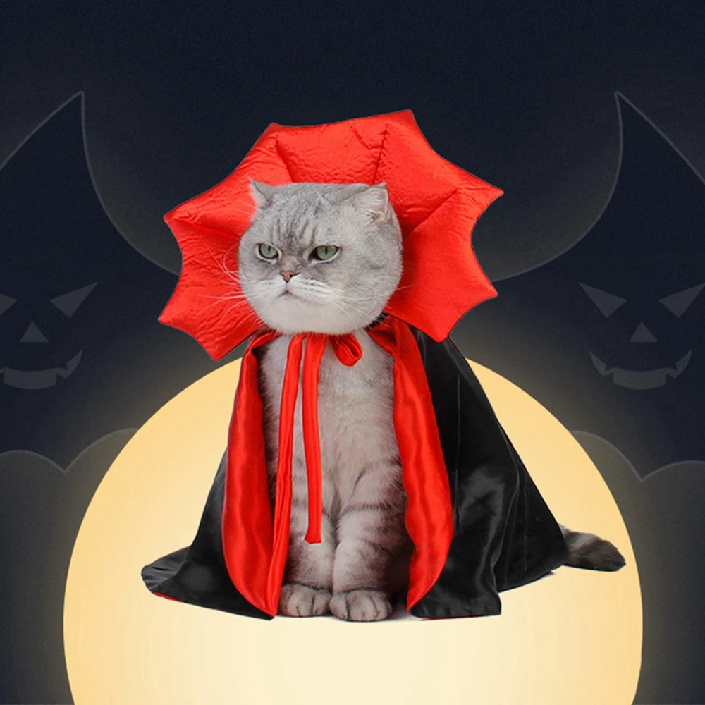 Funny Pet Role Play Costume Vampire Cloak