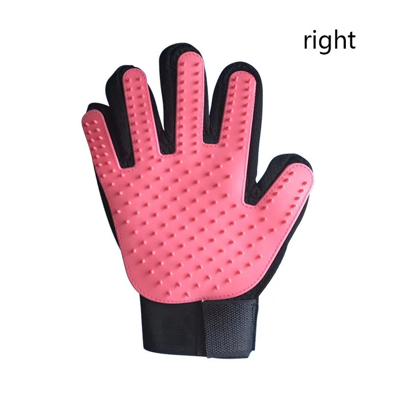 Pet Hair Glove Comb Pet Dog Cat Grooming Cleaning Glove Deshedding