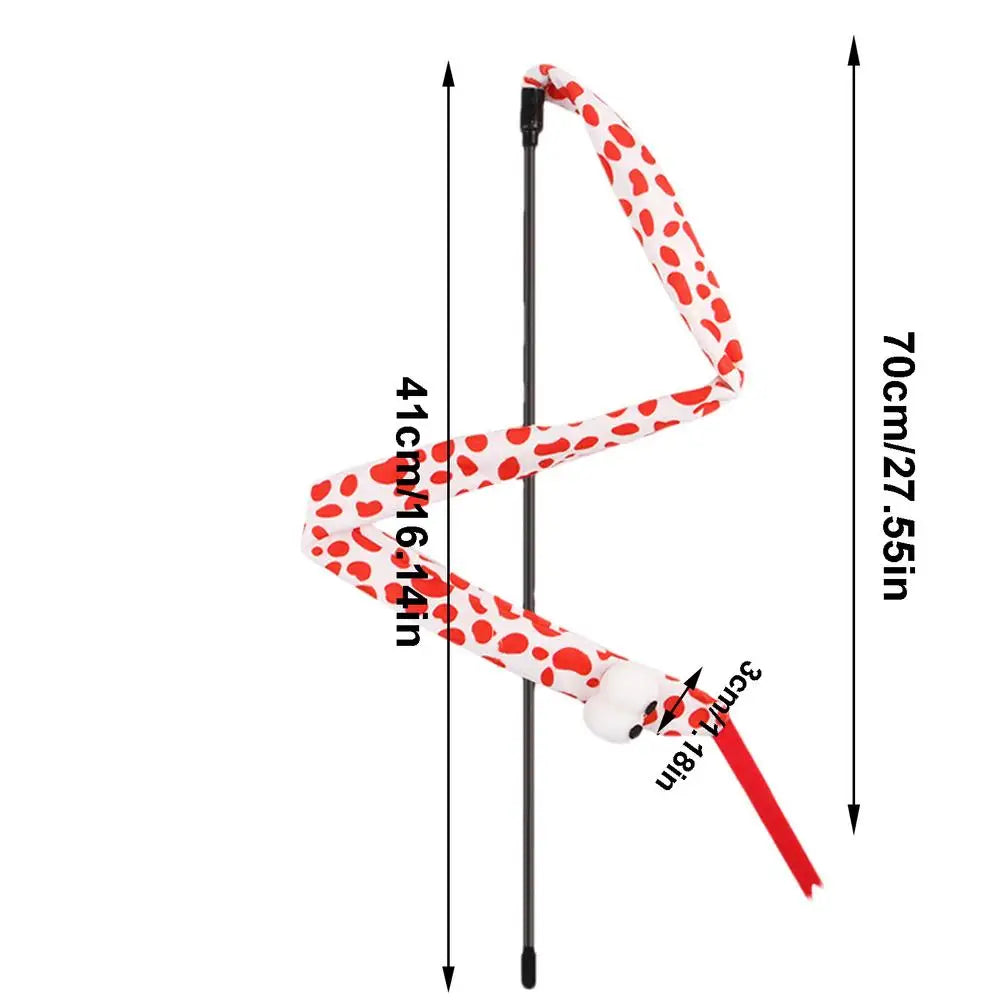 Snake Cat Wand Cat Teaser Wand