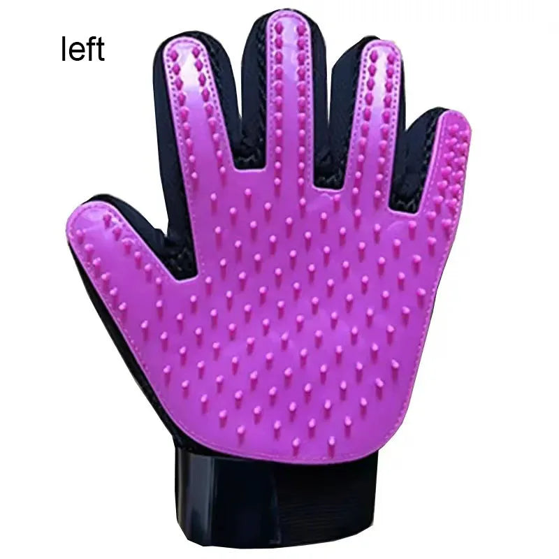 Pet Hair Glove Comb Pet Dog Cat Grooming Cleaning Glove Deshedding