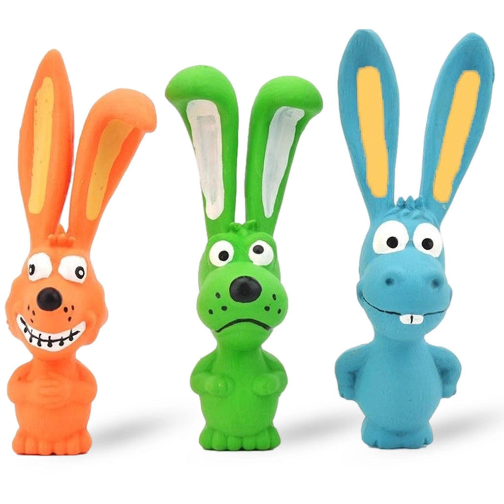 Squeaky Latex Dog Toys High Flexibility